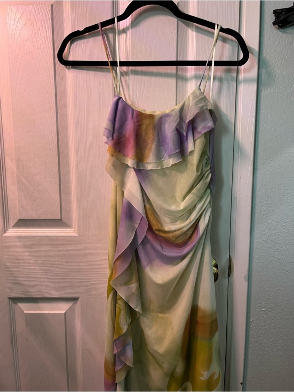 Mermaid Tie Dye Zara Midi Tube Dress
